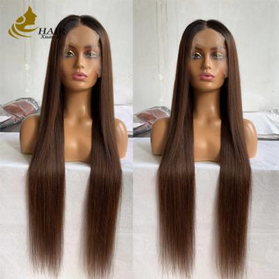 China Average Size Human Hair Front Lace Wigs 14