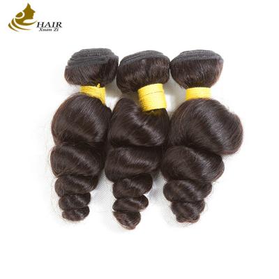 China Brazilain Hair Bundles Human Hair Loose Wave Bundles With Closure for sale