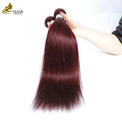 China 99j Burgundy Body Wave Bundles Brazilian Virgin Remy Human Hair Extension Bundles for sale