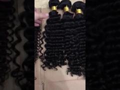 China Factory Price Remy Peruvian Human Hair Bundles with Closure