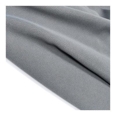 China High Grade Anti Soft Wrinkle 97%Polyester 3%Spandex Imitation Cotton French Ribbed Fabric for sale