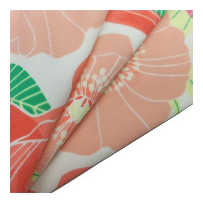 China Stretch Plain Soft Spandex Nylon Four Way Print Matte Fabric For Beachwear Swimwear for sale