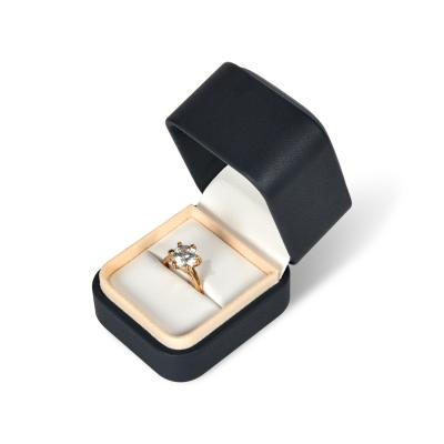 China Luxury Ring Box Custom For Luxury Ring Jewelry Wedding Ring Box High End Luxury Custom Wholesale Private Label for sale