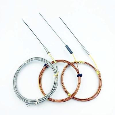 China High Temperature Industrial Bendable Stainless Steel Thermocouple Detector Thermocouples Wire Type K for sale