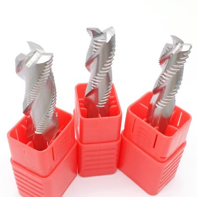 China AISHITE Endmill CNC Tool Solid Carbide Freze 3 Flutes Rough For Aluminum Cutting for sale