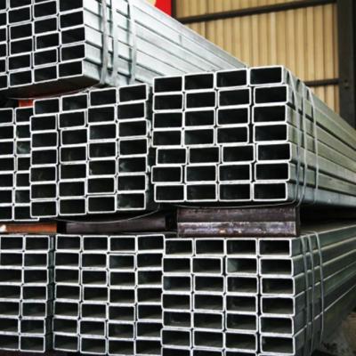 China Liquid pipe gold supplier 2 x 6 rectangular and square steel pipe price for sale