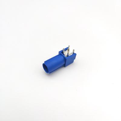 China 12V/50Am China manufacturing cheap round fakra-c codec connector blue gps car connector for sale