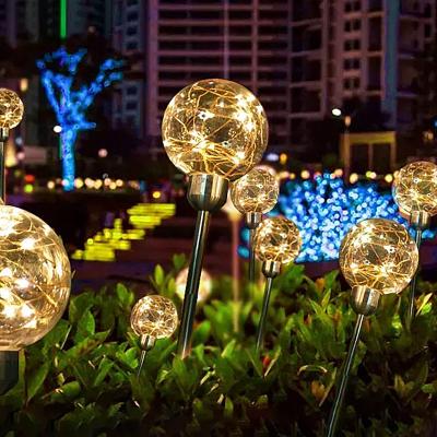 China Outdoor Led Waterproof Decoration Light Ball Pattern Light For Holiday Park Garden Lawn Landscape Park Place Decoration for sale