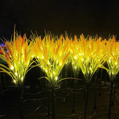 China Outdoor Led Light Waterproof Decoration Wheat Pattern Light For Holiday Park Garden Lawn Landscape Park Place Decoration for sale