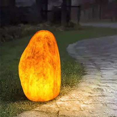 China 220V Decoration Stone Outdoor Lamp Waterproof Customized Pattern Light For Holiday Park Street Decoration for sale