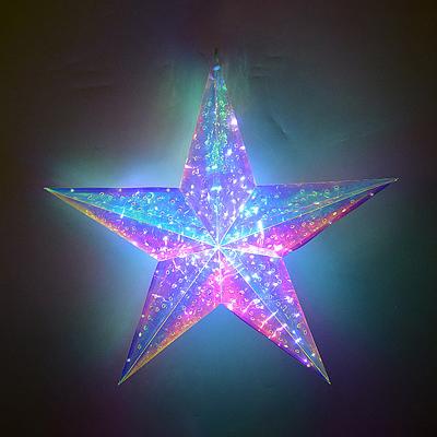 China Outdoor Decoration Christmas Led Light Hanging Balls Waterproof Pattern Light For Holiday Park Garden Lawn Square Landscape Decoration for sale