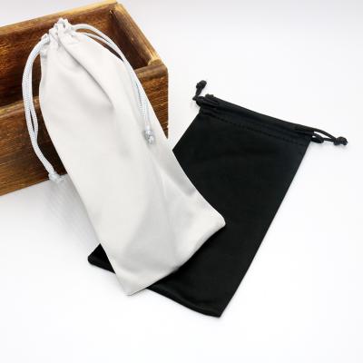 China Wholesale Cleaning Microfiber Logo Eyeglass Cloth Pouch Bag Custom Made Soft For Sunglasses for sale