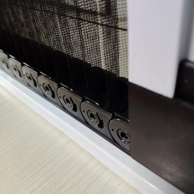 China Customization Trackless Folding Insect Screen Door / Insect Door Screen /pleated Screen Door for sale