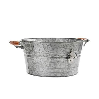 China Viable Rivet Galvanized Party Bucket for sale