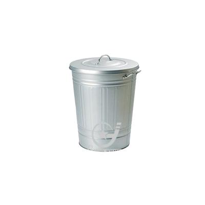 China Factory Sustainable Original Metal Type Metal Bin Metal Zinc Galvanized Metal Bin With Lid for sale