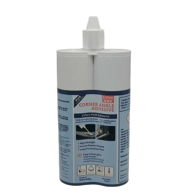 China 2 Component Polyurethane Adhesive Sealant For Window Corner Angle Frame Assembly for sale