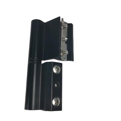 China Black Color Heavy Duty Aluminum Hinge Weight 102g For Casement Window for sale