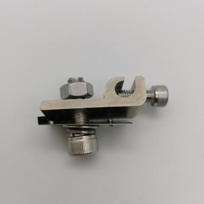 China Aluminium Mid Clamp End Clamps For Solar Panel Mounting Brackets System for sale