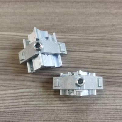 China V Type Screen Window Corner Connectors Aluminium Profile Connector For Home Door And Window for sale