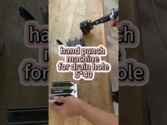 5*40mm Square Hole Puncher Hydraulic Puncher for Machinery Repair Shops and 220v Voltage