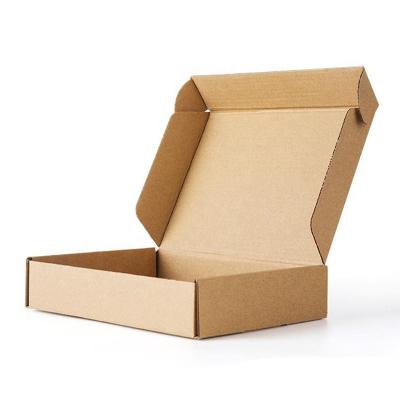 China Recyclable 2023 Manufacturer Custom Printed Color Cardboard Mailer Shipping Postal Box Paper Packaging Corrugated Shipping Box For Garment for sale