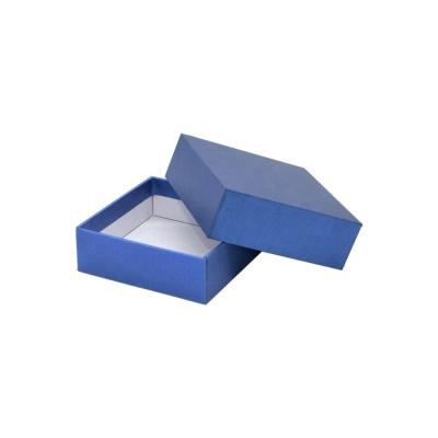 China Recyclable Custom Luxury Logo Printed Texture Paper Lid and Base Gift Box For Jewelry Anniversary Gift Packaging for sale