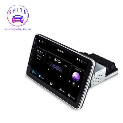 China GPS 8227 10 inch Android system Shaking head machine player Car multimedia MP5 radio Bluetooth GPS navigator Car Radio Video Stereo for sale