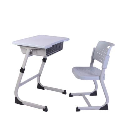 China High Quality Modern Height School Furniture Adjustable Desk And Modern Student Desk Chair Chair School Sets for sale