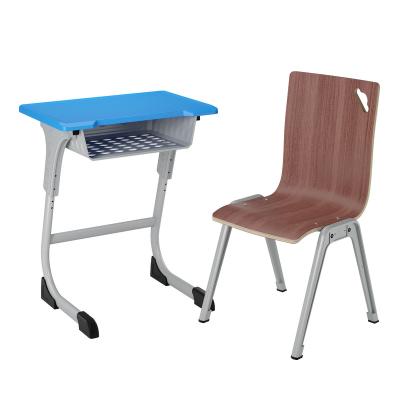 China Popular Manufacturer of Modern Hot Sale Classroom Student Desk High Quality School Desk and Chair Set Furniture for sale