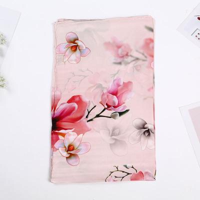 China Hot Sale Factory Long Jacquard Scarf Bohemian Scarf Chinese Silk Scarf for sale