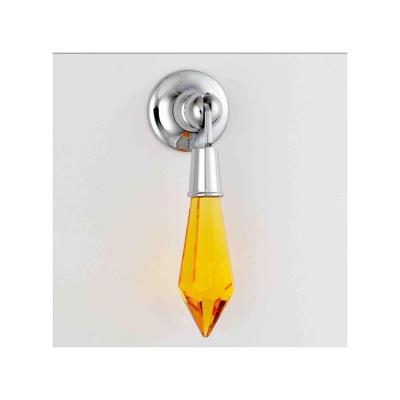 China Modern Simple Design Glossy Crystal Door Knobs For Cabinets for sale