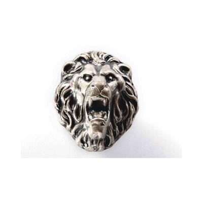 China Modern Animal Lion Model Furniture Pulls Cabinet Knobs Handle for sale