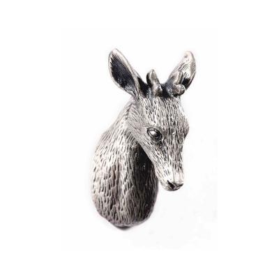 China Modern Decorative Deer Pulls Furniture Knobs Cabinet Handle for sale