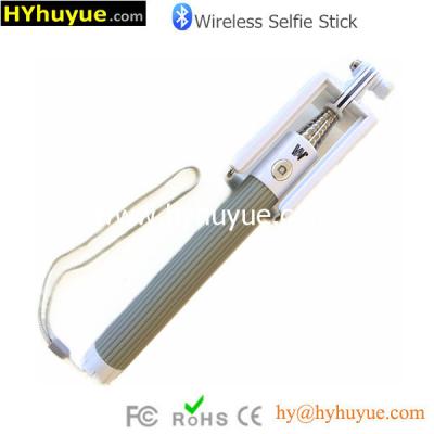 China Wholesale Selfie Stick mini foldable selfie stick with bluetooth shutter button for sale