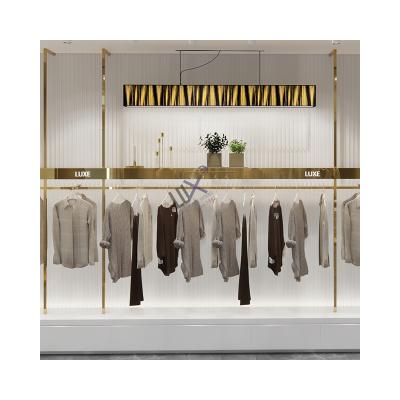 China LUX Design Factory Custom Ladies clothes design store decoration with retail store display 5 years quality warranty for sale