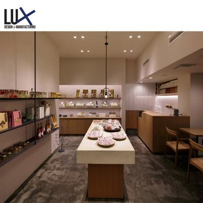 China High End Eco - Friendly Bakery Shop Furniture Modern Design , Tailor Branded Bakery Shop Elegant Decoration Design for sale