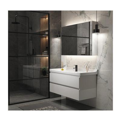 China Modern Factory Wholesale Modern Design Bathroom Wall Mounted Italian Master Vanity for sale