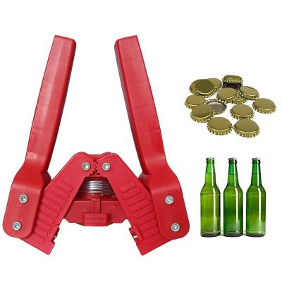 China Manual Operation Plastic Bottle Capper For Home Brew Manual Capping Capper Beer Corking Press Machine Bottle Capper for sale