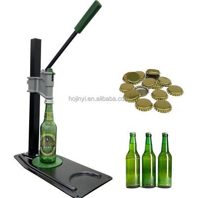 China Beverage Bench Bottle Capper Adjustable Manual Capping Machine For Home Brew Beer Bottle Capping for sale