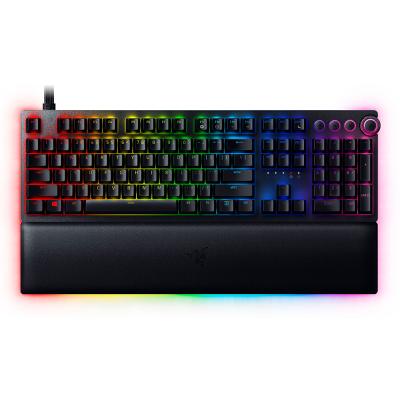 China Anti-ghosting Razer Hunter V2 Optical Switch Keyboard RGB Linear Wired Mechanical Keyboard for sale