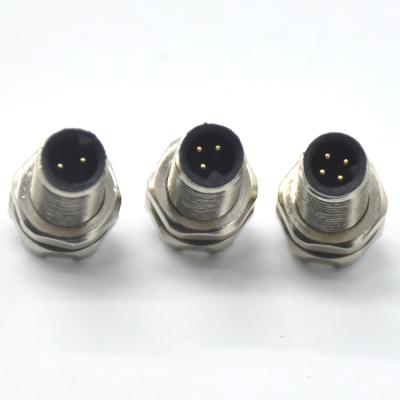 China High Cost Performance Industrial 2-4 Pin Male Front Tied Plug M5 Industrial Automation Connector for sale