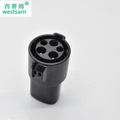 China American 60A 250V AC SEA J1772 Industrial Tesla Adapter EV Plug Connector for sale