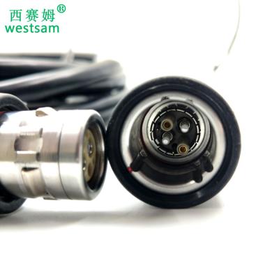 China Power Outdoor Waterproof Camera HD Cable Shield Fiber Optic Connector for sale