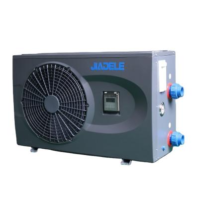 China JIADELE Residential Outdoor On Pool Water Heater Titanium Plastic Case SPA Heaters OUTSIDE House Air to Water Heat Pump 7kw for sale