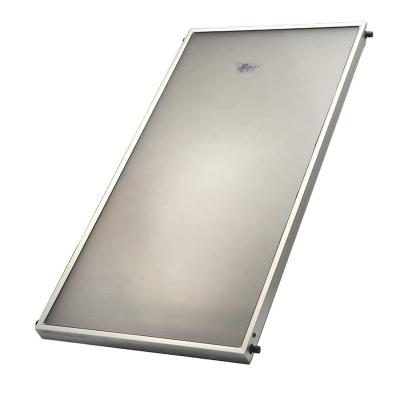 China Solar collector outdoor solar thermal heating flat plate heating system supplier gold solar collector for sale