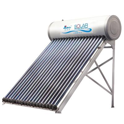 China Factory Price Outdoor Solar Thermal Instant Rooftop Hot Water Systems Vacuum Tube Solar Water Heater for sale