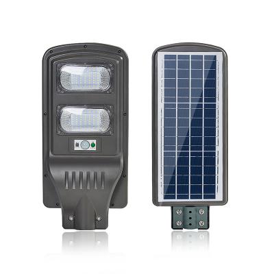 China Road/Street/Garden 2021 Most Popular OEM IP65 30/60/90/120W Outdoor Waterproof Remote Control Panel Solar Street Light for sale