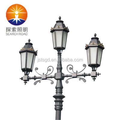 China LANDSCAPE Outdoor Aluminum Glass Lampshade Garden Lamp LED Column Lamp for sale