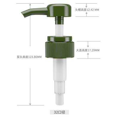 China Customized Inclined Cap Empty Bottle Pump 32 Caliber PET / PP for sale