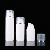 China Personal Care PP Black Shoulder 15ml Airless Pump Bottles for sale